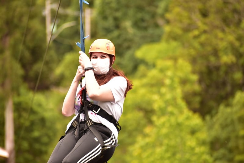 Zip-lining